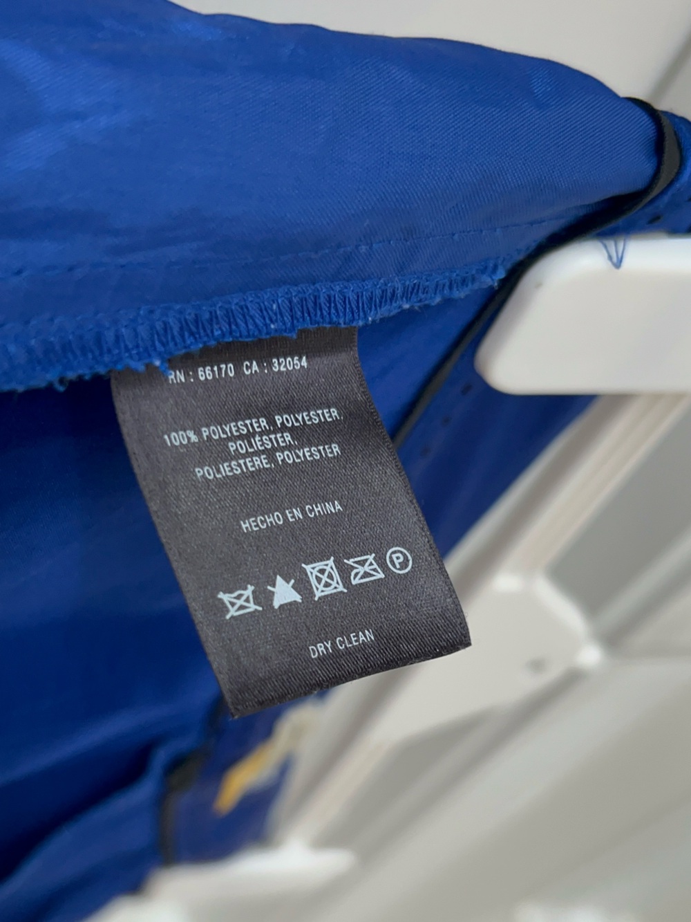 Anthropologie Leifsdottir High Waisted Cobalt Royal Blue wide leg pants Size 0 - Picture 5 of 12